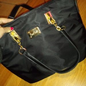 KasPala Black Nylon purse